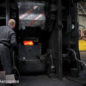 Forging components using our 12,500 tonne Beche