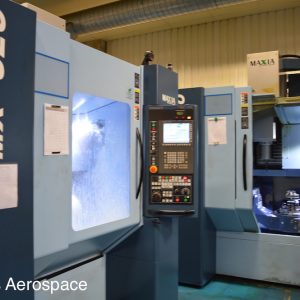 Two of our 5-axis machines in our extensive machining facility