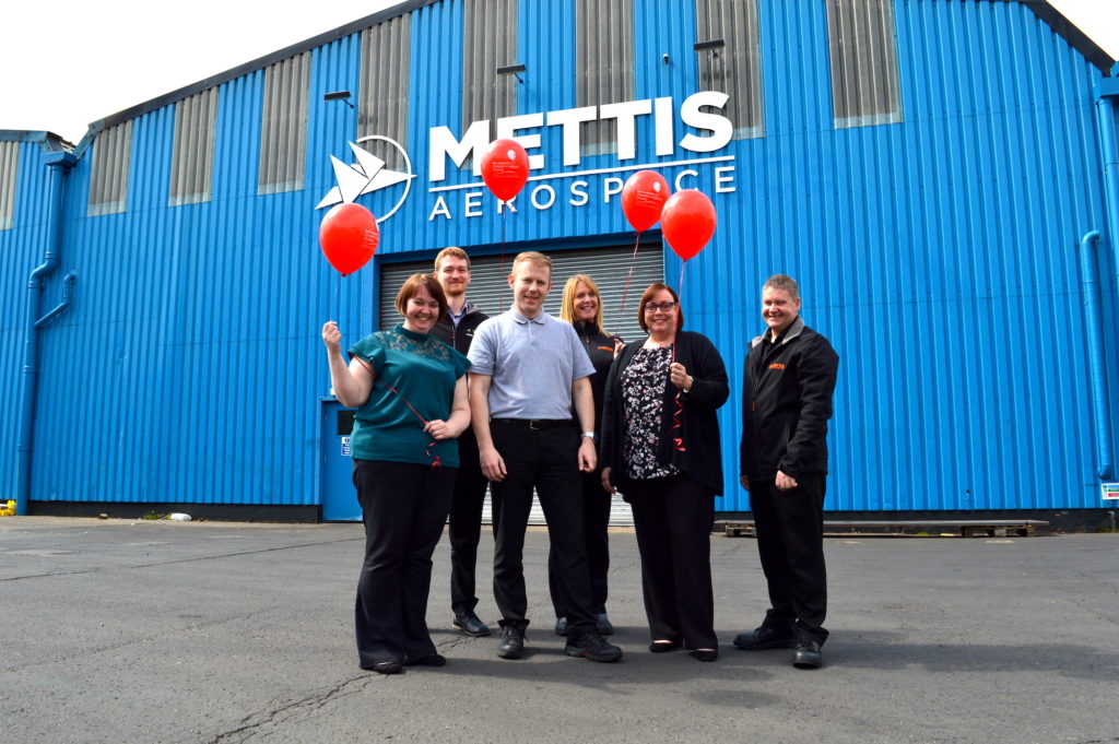 Mettis Aerospace partner charity, Birmingham Children's Hospital Charity